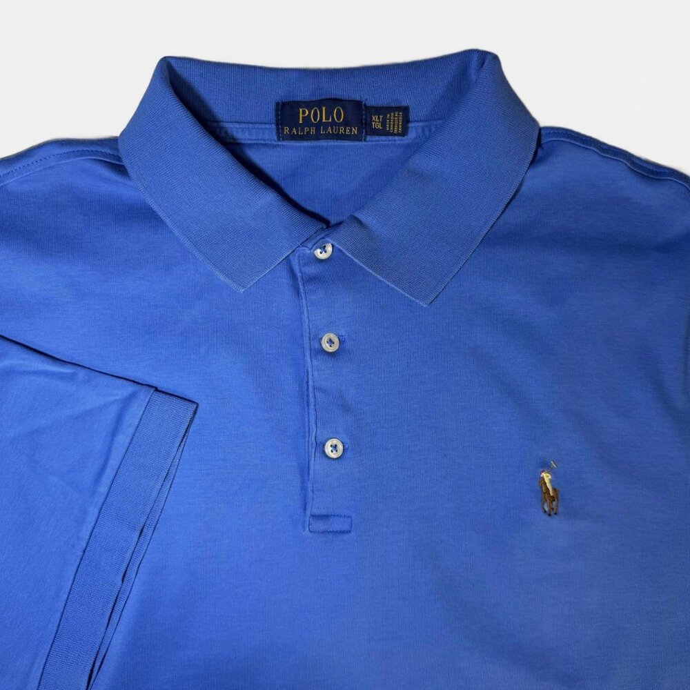 Blue Polo Ralph Lauren polo‎ shirt #poloshirt